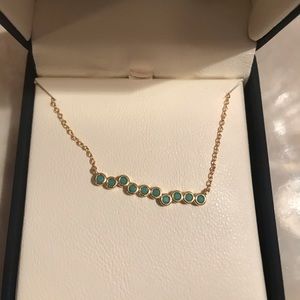 Argento Vivo Turquoise Bar Pendant